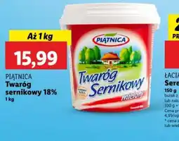 Lidl Twaróg sernikowy Piątnica oferta