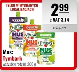 Eurocash Mus Tymbark oferta