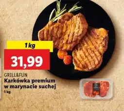 Lidl Karkówka premium w marynacie suchej Grill&Fun oferta