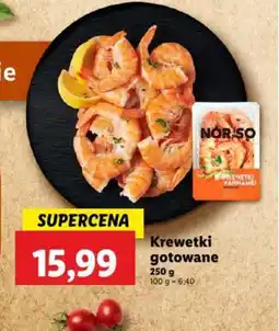 Lidl Krewetki gotowane oferta