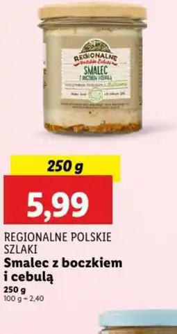 Lidl Smalec z boczkiem i cebulą oferta