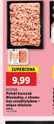 Lidl Mięso mielone z kurczaka oferta