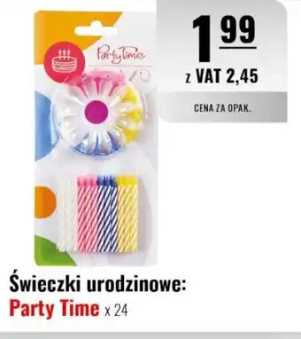 Eurocash Swieczki urodzinowe Party Time oferta