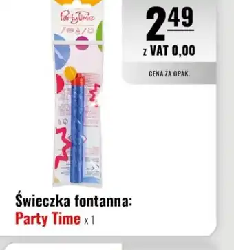 Eurocash Swieczka fontanna Party Time oferta