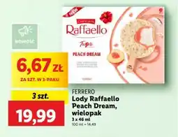 Lidl Lody Raffaello Peach Dream oferta