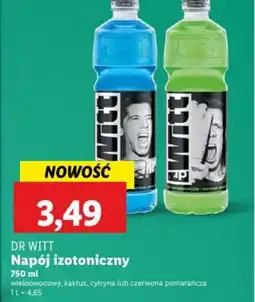 Lidl Napój izotoniczny Dr Witt oferta