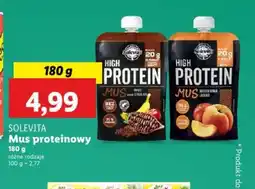 Lidl Mus proteinowy Solevita oferta
