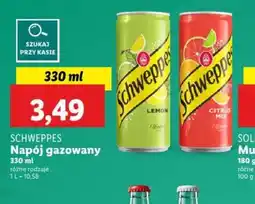 Lidl Schweppes Napój gazowany oferta