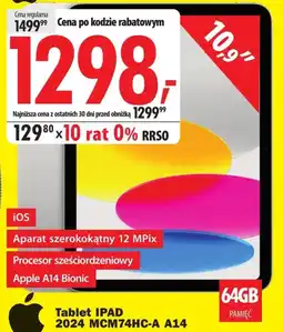 Media Expert Ipad Apple oferta
