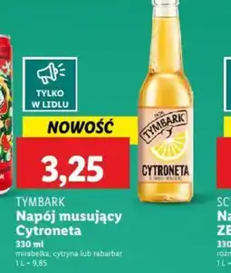Lidl Napój musujący Cytroneta Tymbark oferta