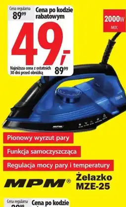 Media Expert Żelazko MPM oferta