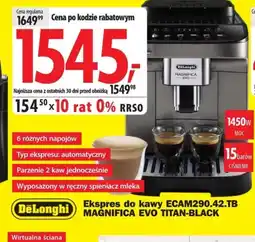 Media Expert Ekspres do kawy DeLonghi oferta