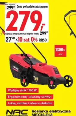 Media Expert Kosiarka elektryczna Nac oferta
