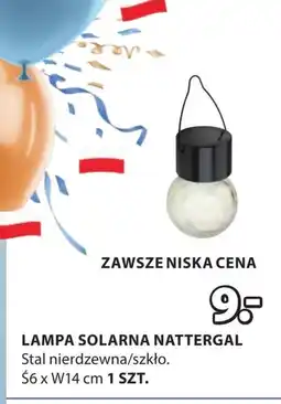 JYSK Lampa solarna oferta