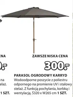 JYSK Parasol ogrodowy oferta