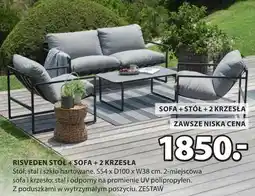 JYSK Zestaw mebli ogrodowych oferta