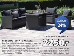JYSK Zestaw mebli ogrodowych oferta