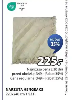 JYSK Narzuta TEX oferta