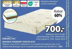 JYSK Materac Dreamzone oferta