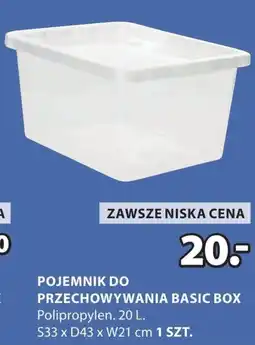 JYSK Pojemnik do przechowywania Basic oferta