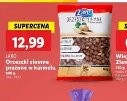 Lidl Orzeszki ziemne prażone w karmelu Laro oferta