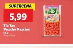 Lidl Tic Tac Peachy Passion oferta