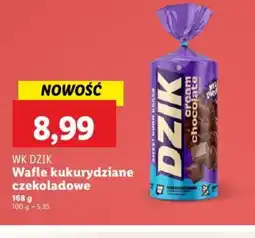 Lidl Wafle kukurydziane czekoladowe WK Dzik oferta