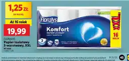 Lidl Papier toaletowy Floralys oferta