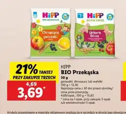Lidl Hipp Bio Przekąska oferta