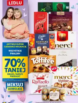 Lidl Wszystkie praliny oferta