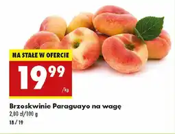 Biedronka Brzoskwinie Paraguayo na wagę oferta