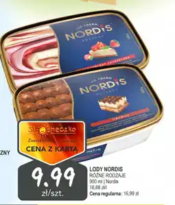 Słoneczko Lody nordis oferta