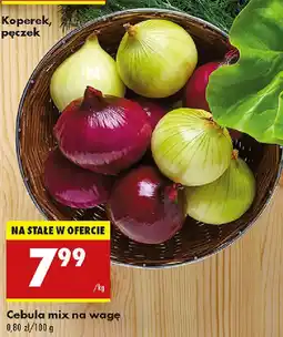 Biedronka Cebula mix na wagę oferta
