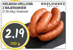 Słoneczko Kiełbasa grillowa z majerankiem kozłowski oferta