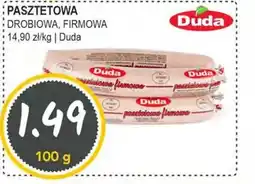 Pasztetowa drobiowa, firmowa duda