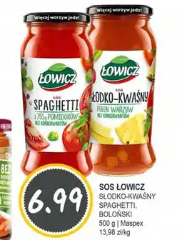 Słoneczko Sos łowicz słodko-kwaśny spaghetti, boloński maspex oferta