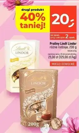 Dealz Czekoladki white Lindt Lindor oferta