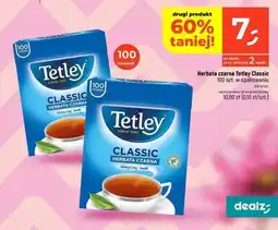 Dealz Herbata czarna Tetley Classic oferta