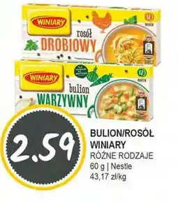 Słoneczko Bulion/rosół winiary Nestle oferta