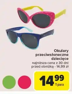 Carrefour Okulary przeciwsłoneczne oferta