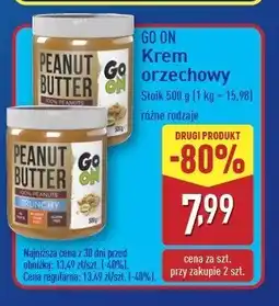 ALDI Masło orzechowe z kawałkami orzechów Sante go on! oferta