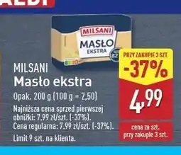 ALDI Masło extra Milsani oferta