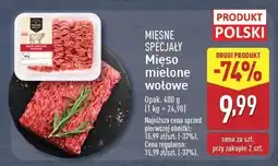 ALDI Mięso mielone wołowe Mięsne specjały zawsze świeże (aldi) oferta