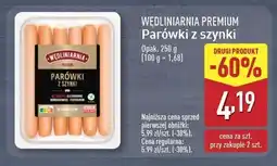 ALDI Parówki z szynki Wędliniarnia premium oferta
