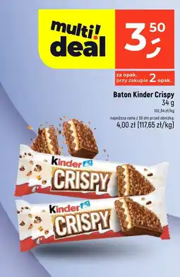 Dealz Baton Kinder Crispy 34g oferta