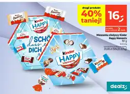 Dealz Mieszanka słodyczy Kinder Happy Moments 161g oferta