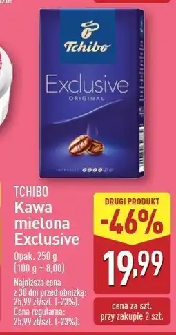 ALDI Kawa Tchibo exclusive Tchibo cafe oferta