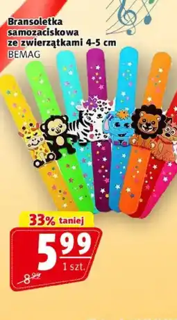 Prim Market Bransoletka samozaciskowa ze zwierzątkami Bemag oferta