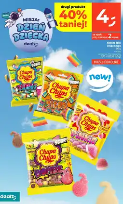 Dealz Żelki Kwaśne Rurki Chupa Chups 90g oferta