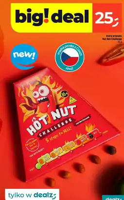 Dealz Orzeszki Ostre orzeszki Hot Nut Challenge 24g Dealz oferta